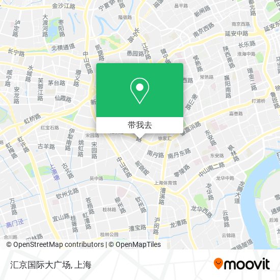 汇京国际大广场地图