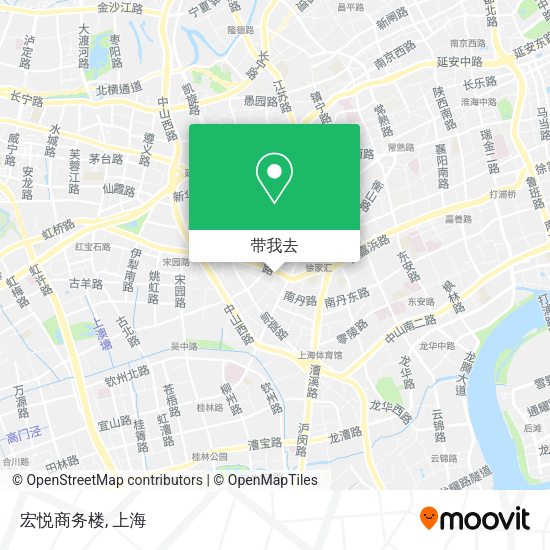 宏悦商务楼地图