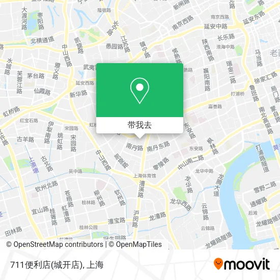 711便利店(城开店)地图