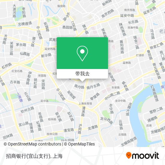 招商银行(宜山支行)地图