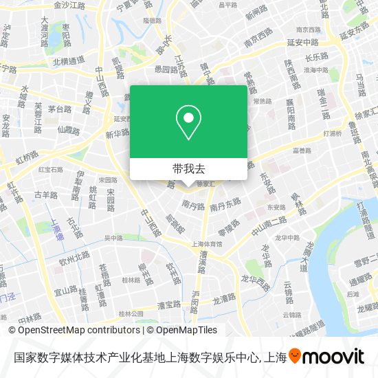 国家数字媒体技术产业化基地上海数字娱乐中心地图