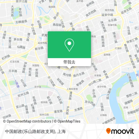 中国邮政(乐山路邮政支局)地图