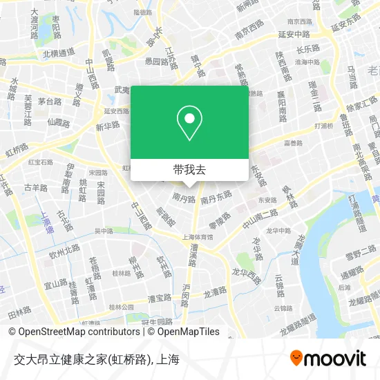 交大昂立健康之家(虹桥路)地图