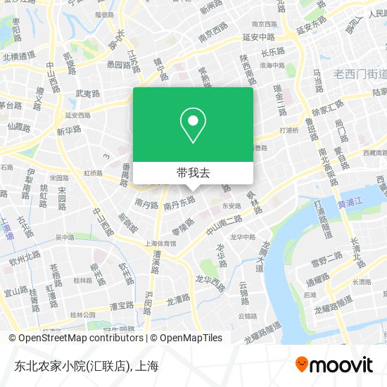 东北农家小院(汇联店)地图