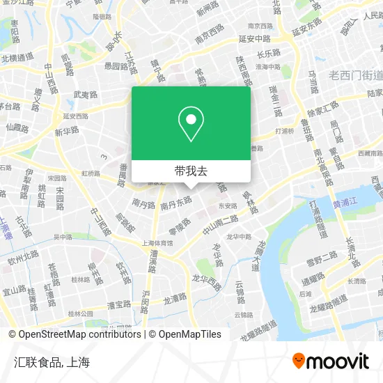 汇联食品地图