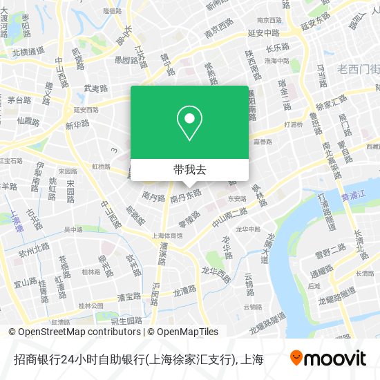 招商银行24小时自助银行(上海徐家汇支行)地图