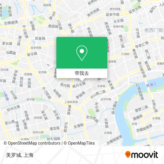 美罗城地图