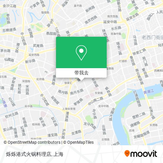 烁烁港式火锅料理店地图