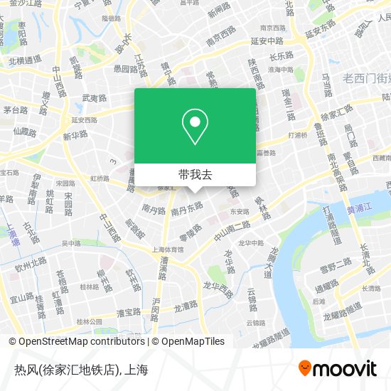 热风(徐家汇地铁店)地图