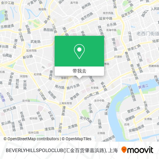 BEVERLYHILLSPOLOCLUB(汇金百货肇嘉浜路)地图