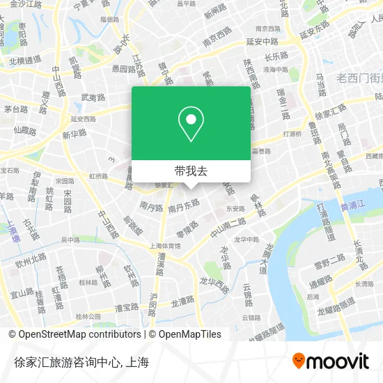 徐家汇旅游咨询中心地图