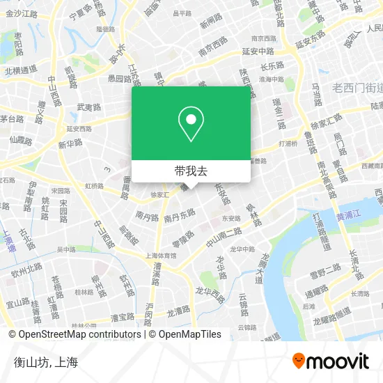 衡山坊地图