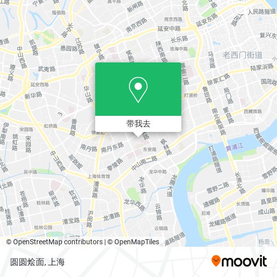 圆圆烩面地图