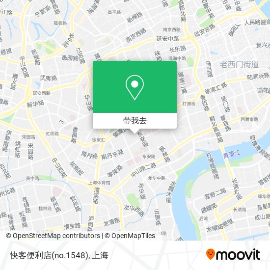 快客便利店(no.1548)地图