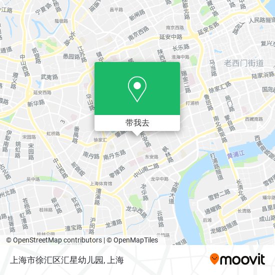 上海市徐汇区汇星幼儿园地图