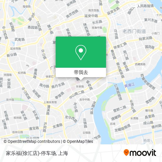 家乐福(徐汇店)-停车场地图