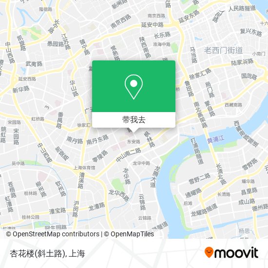 杏花楼(斜土路)地图