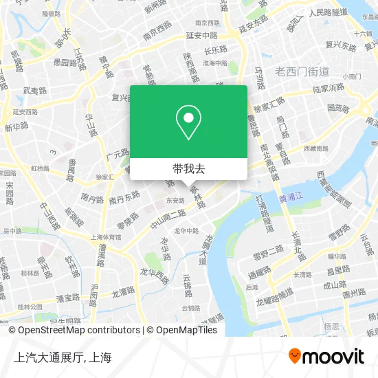 上汽大通展厅地图