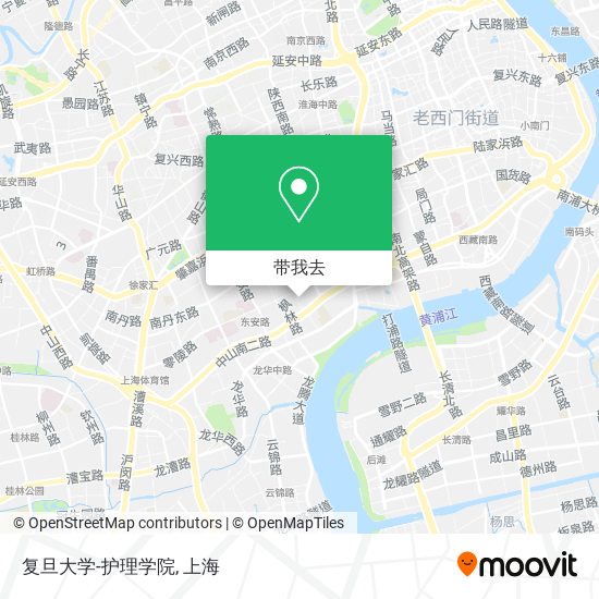 复旦大学-护理学院地图
