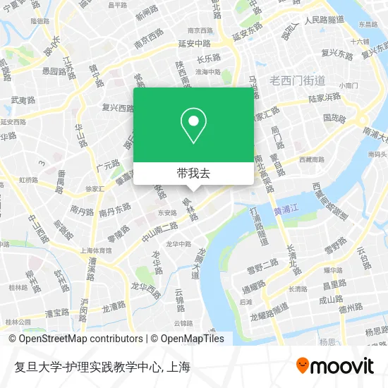 复旦大学-护理实践教学中心地图