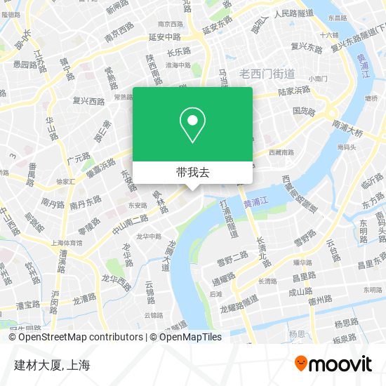 建材大厦地图