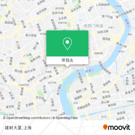 建材大厦地图