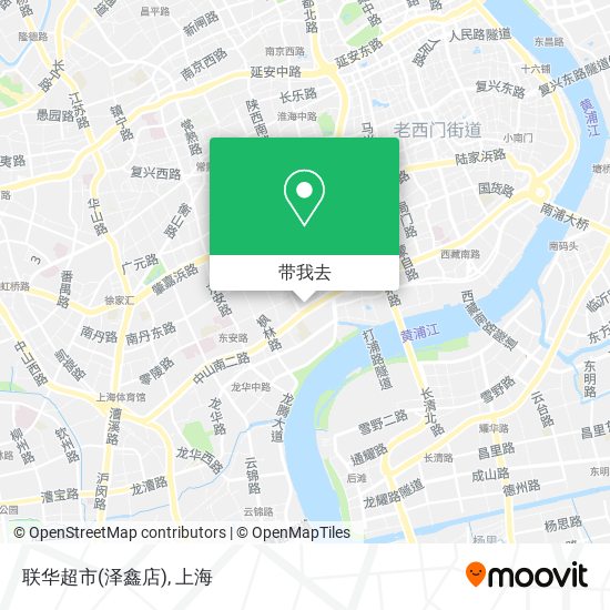联华超市(泽鑫店)地图