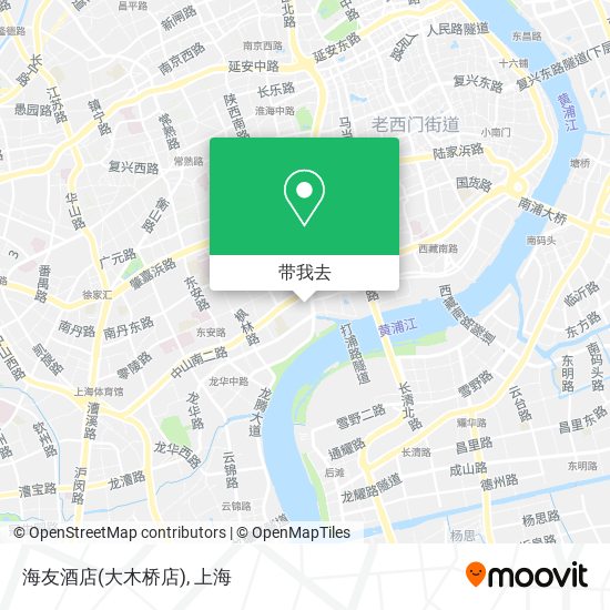 海友酒店(大木桥店)地图