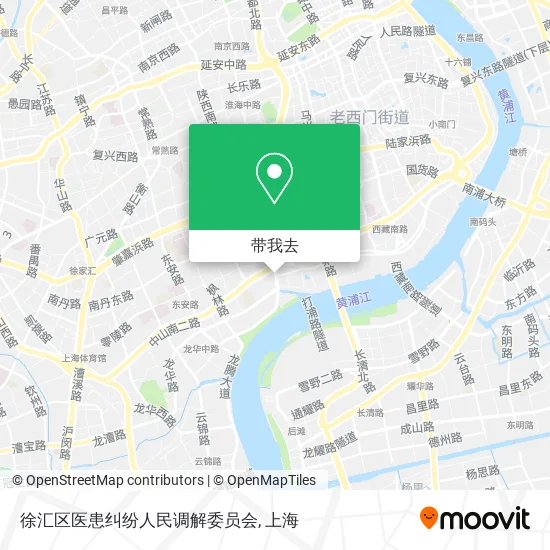 徐汇区医患纠纷人民调解委员会地图