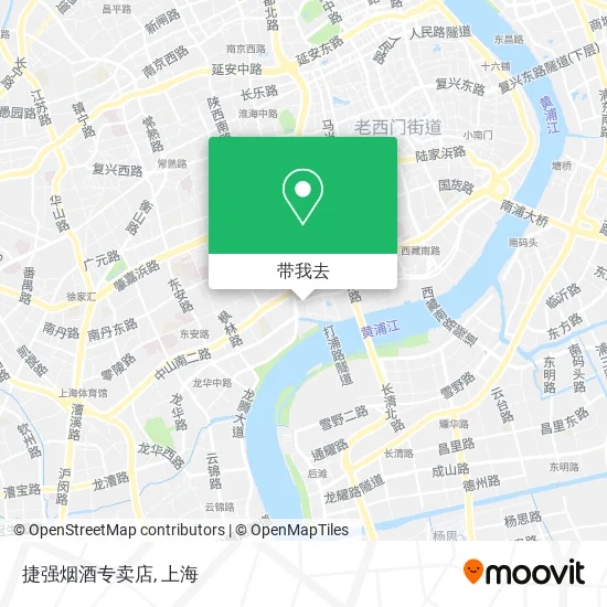 捷强烟酒专卖店地图