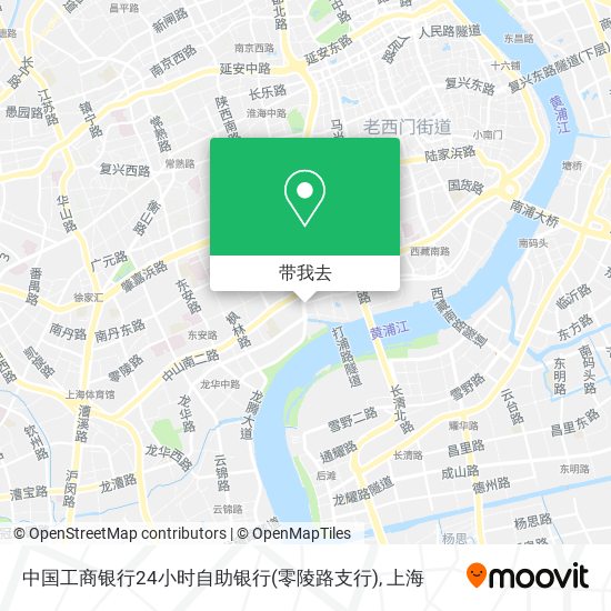 中国工商银行24小时自助银行(零陵路支行)地图