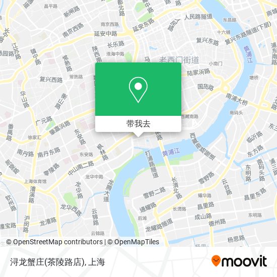 浔龙蟹庄(茶陵路店)地图