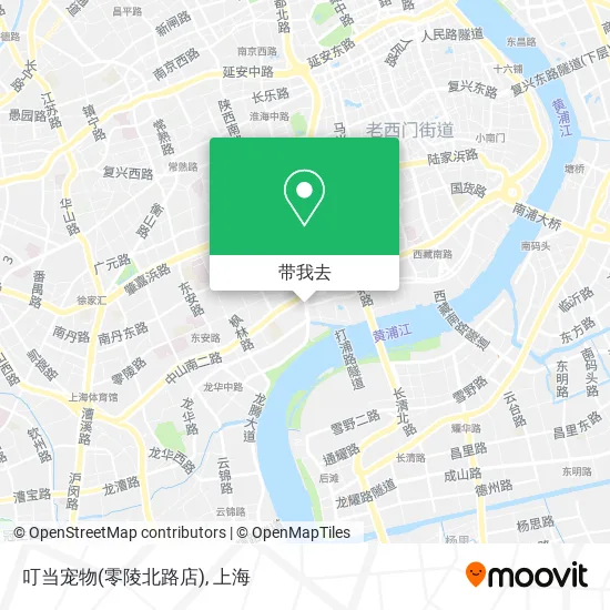叮当宠物(零陵北路店)地图