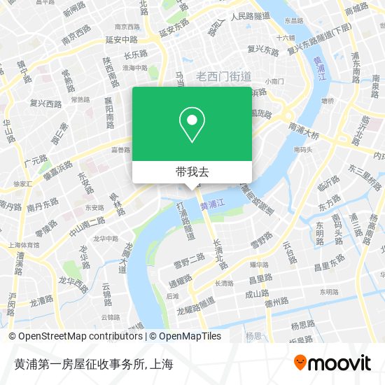 黄浦第一房屋征收事务所地图
