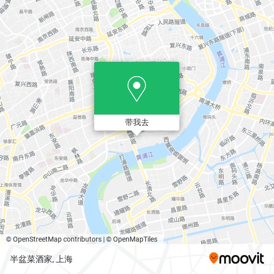 半盆菜酒家地图