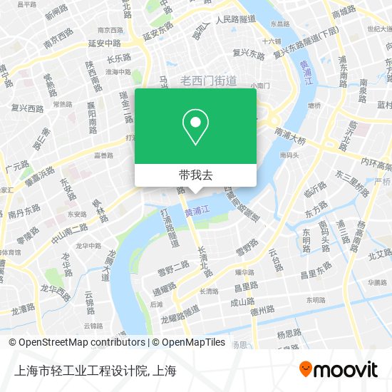 上海市轻工业工程设计院地图