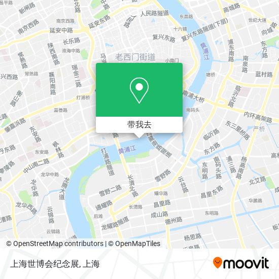 上海世博会纪念展地图