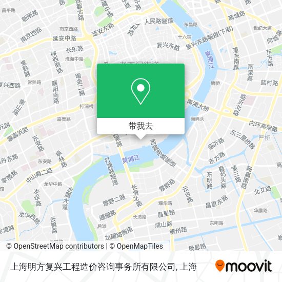 上海明方复兴工程造价咨询事务所有限公司地图