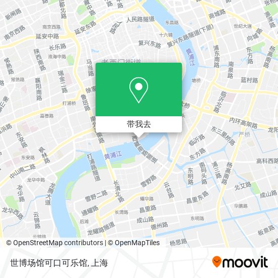世博场馆可口可乐馆地图