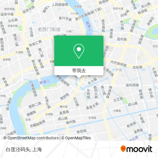 白莲泾码头地图