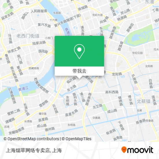 上海烟草网络专卖店地图