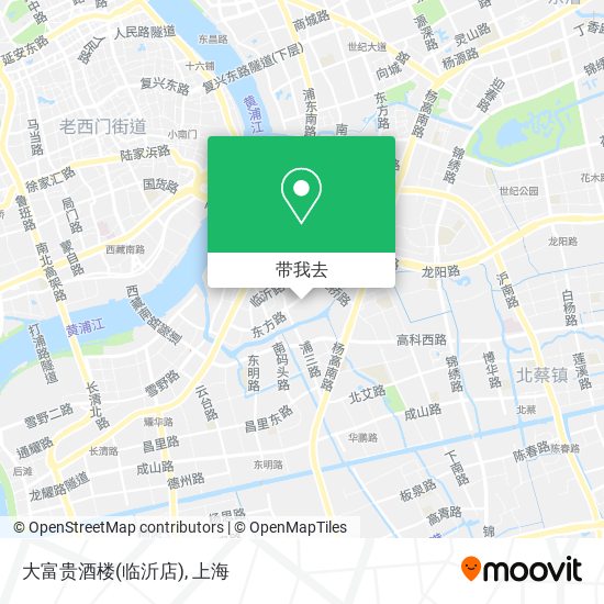 大富贵酒楼(临沂店)地图