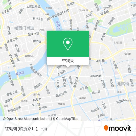 红蜻蜓(临沂路店)地图