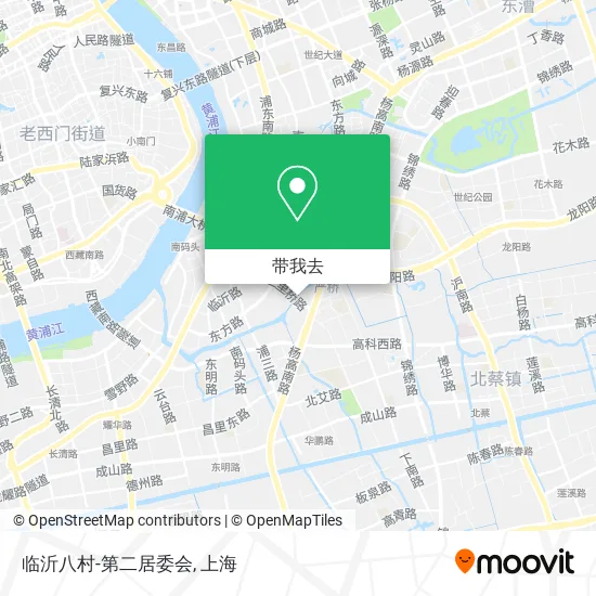 临沂八村-第二居委会地图