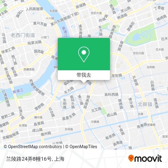 兰陵路24弄8幢16号地图