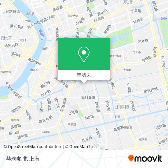 赫璞咖啡地图