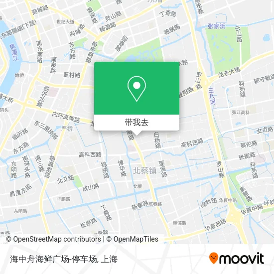 海中舟海鲜广场-停车场地图