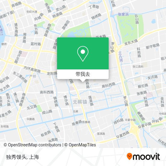 独秀馒头地图