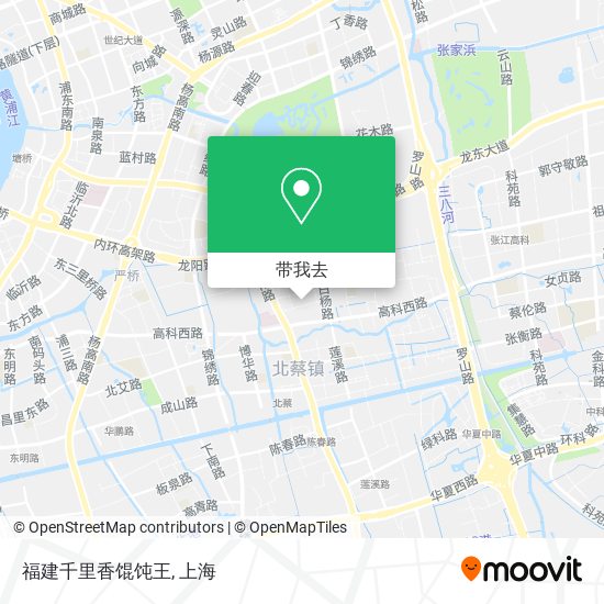 福建千里香馄饨王地图