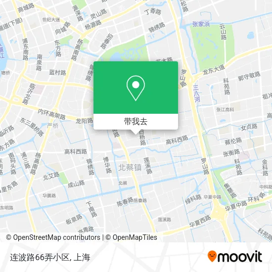 连波路66弄小区地图